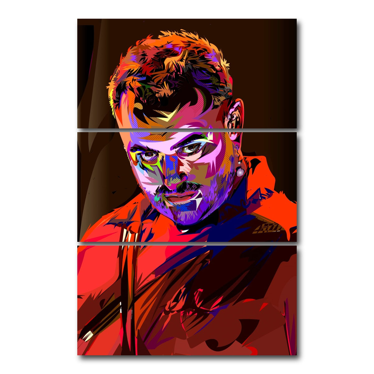 AUTO-MOCKUP WHITE | Sam Smith | 3 Piece | Gallery Wrap Canvas | group=12x24_stacked