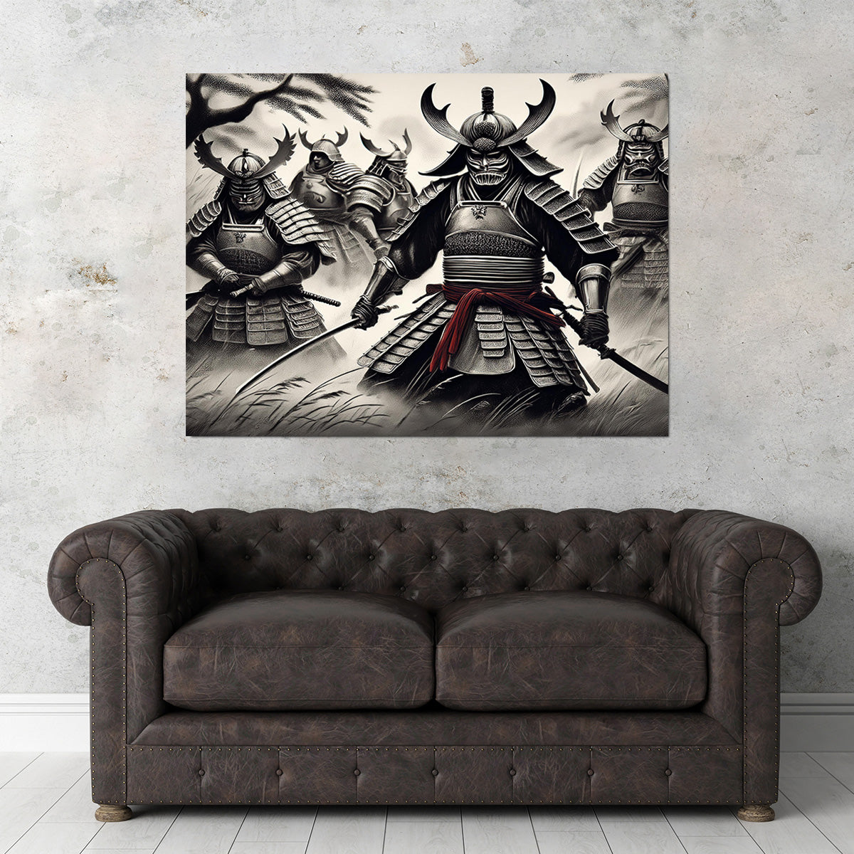 Samurai Battlefield Wall Art