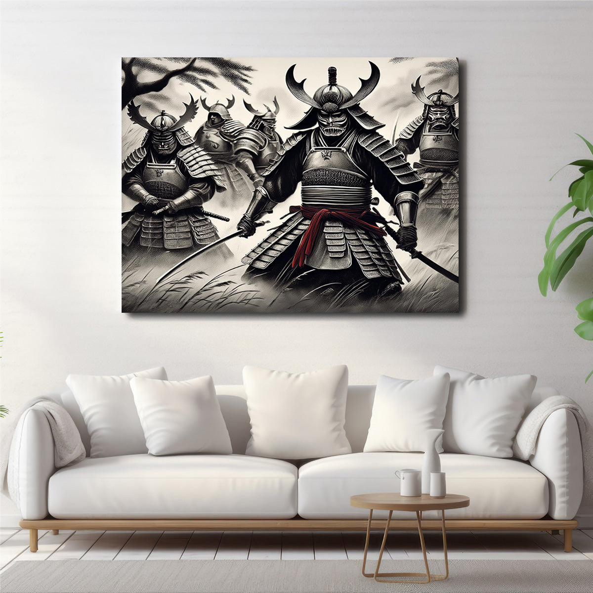 Samurai Battlefield Wall Art