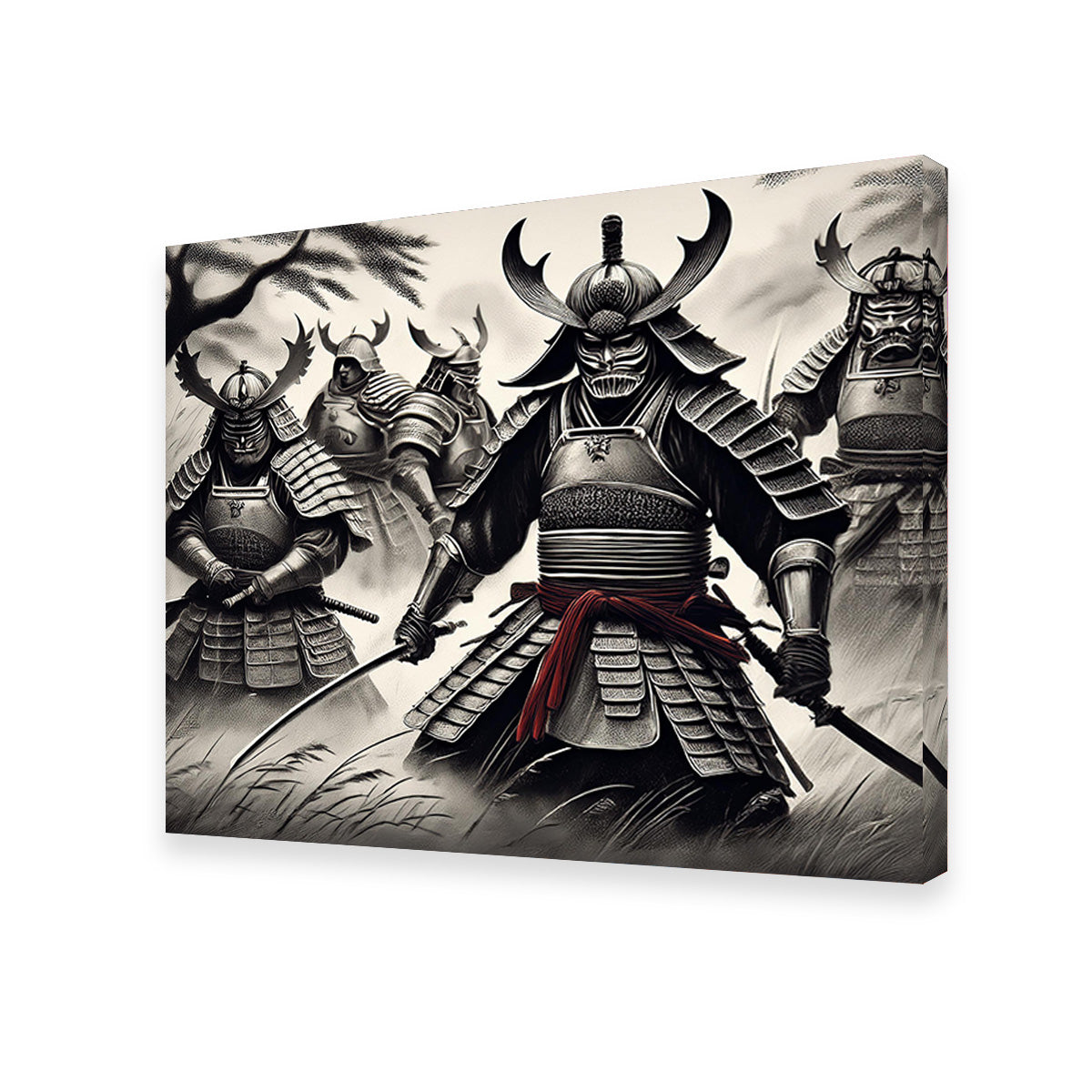 Samurai Battlefield Wall Art