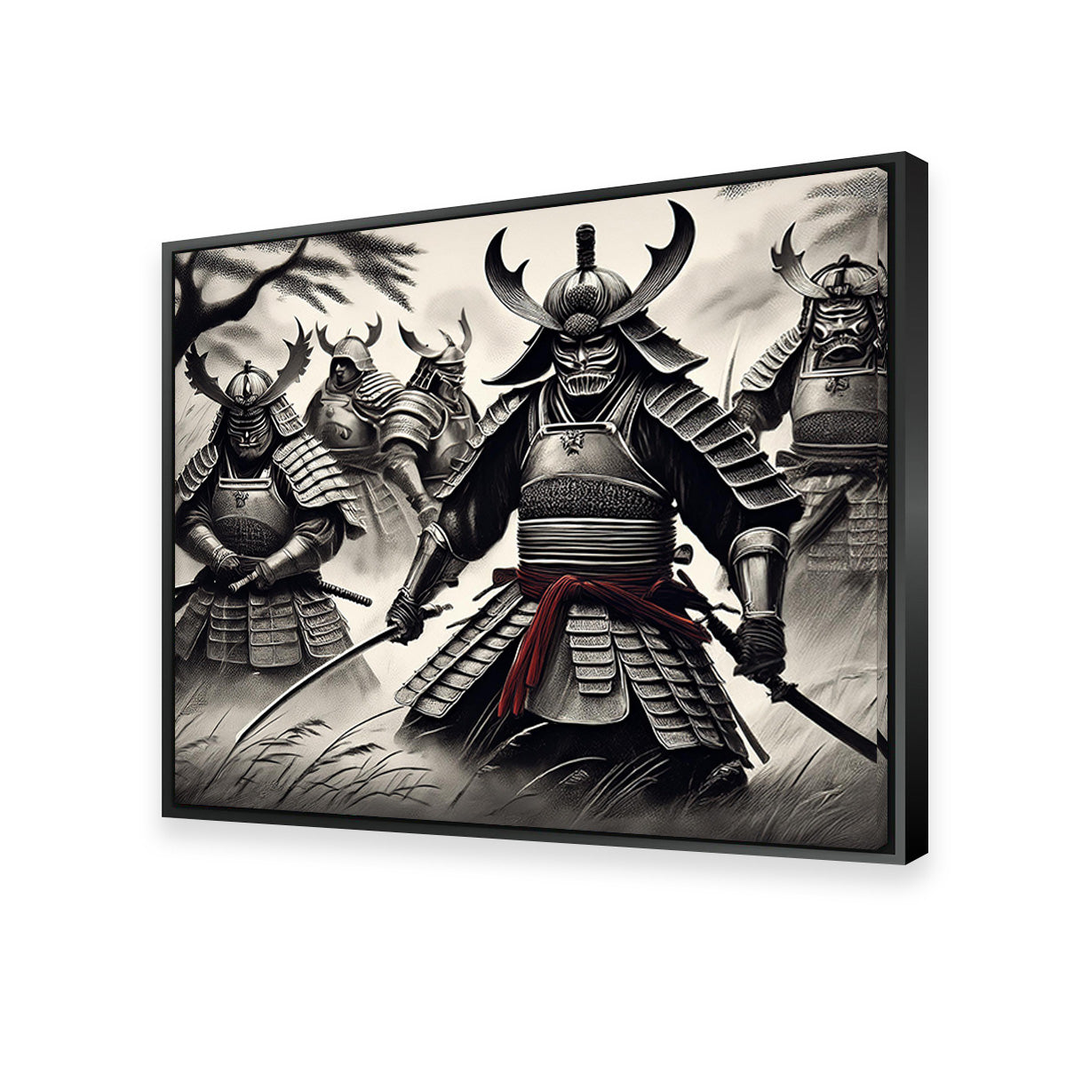 Samurai Battlefield Wall Art