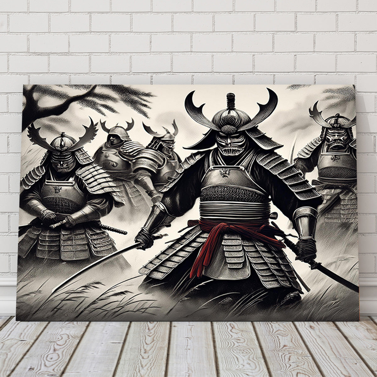 Samurai Battlefield Wall Art