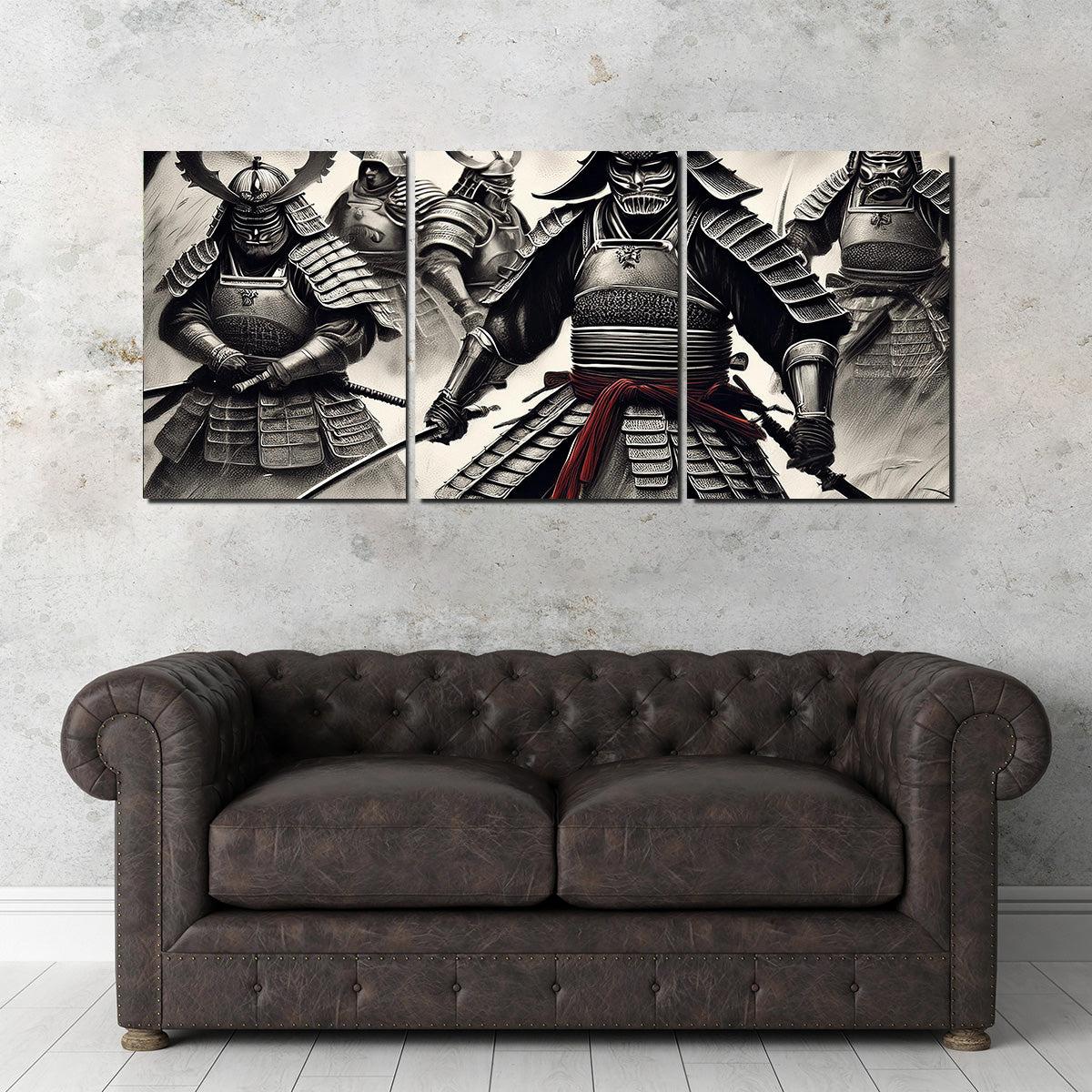 Samurai Battlefield Wall Art