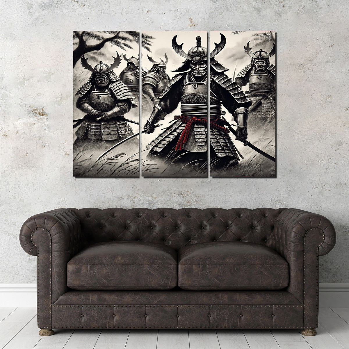 Samurai Battlefield Wall Art