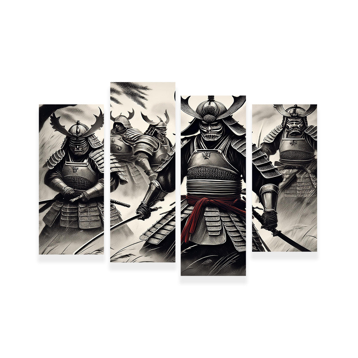 Samurai Battlefield Wall Art