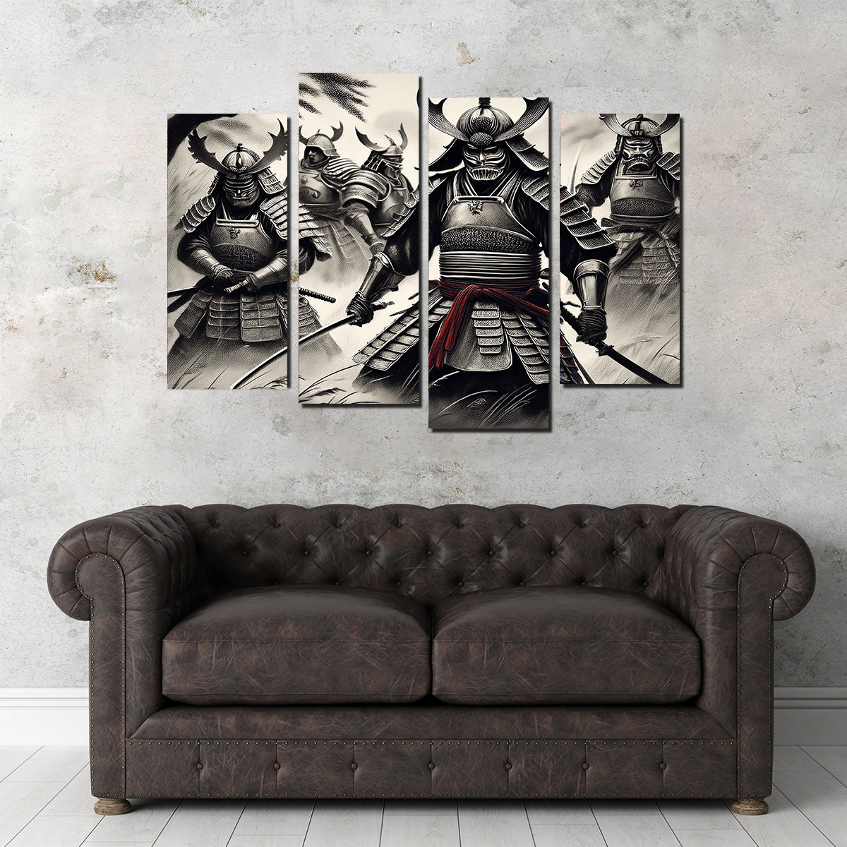 Samurai Battlefield Wall Art