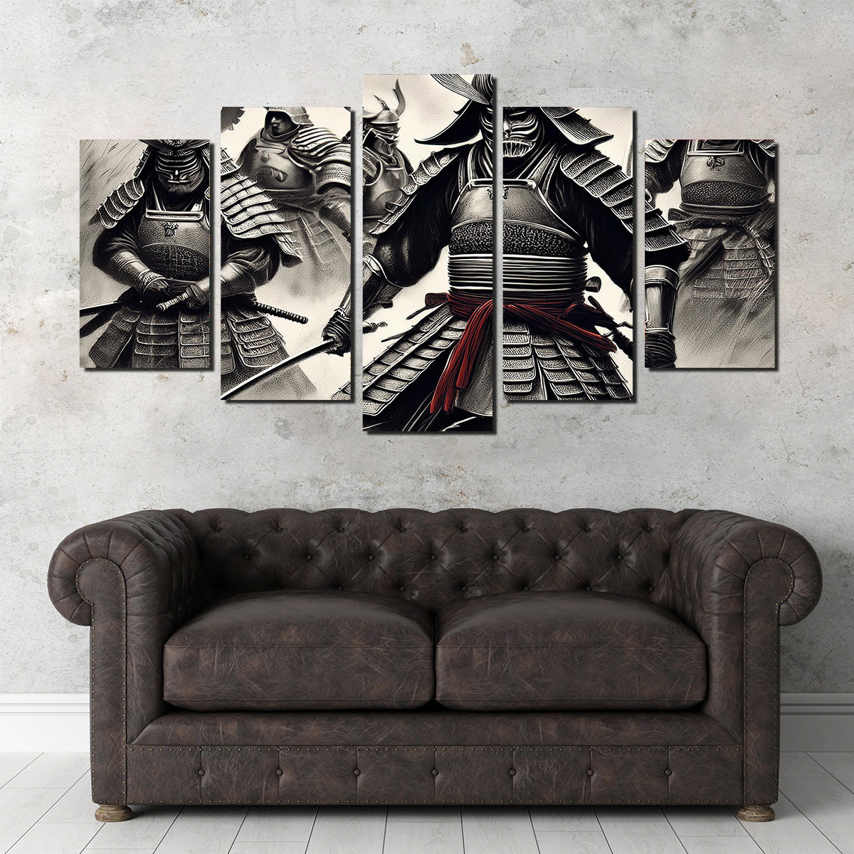 Samurai Battlefield Wall Art