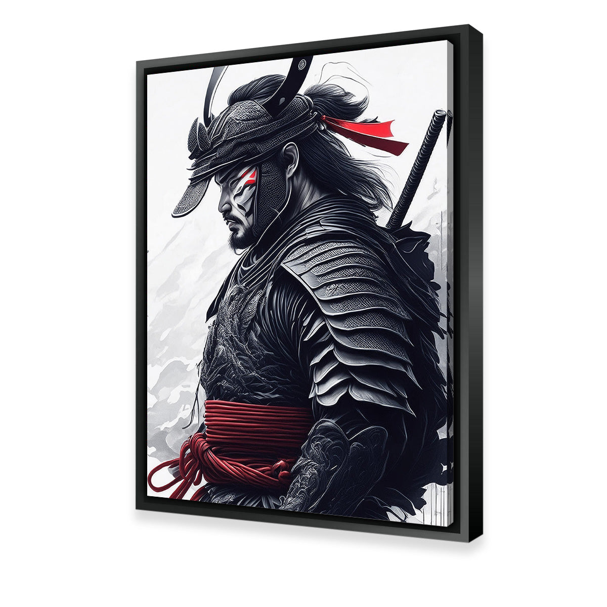 Samurai Dark Wall Art