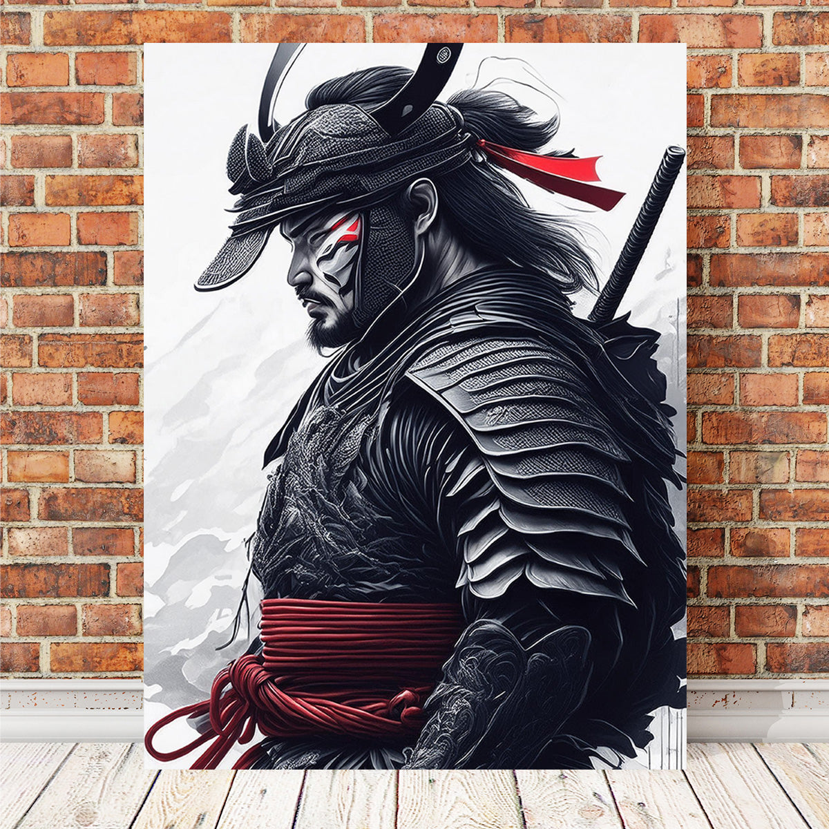Samurai Dark Wall Art