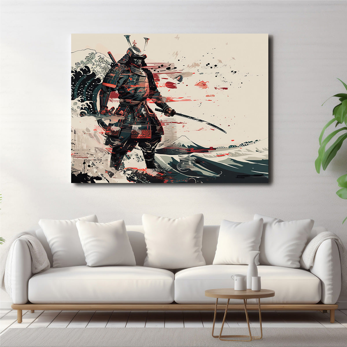 Samurai Warrior Wall Art