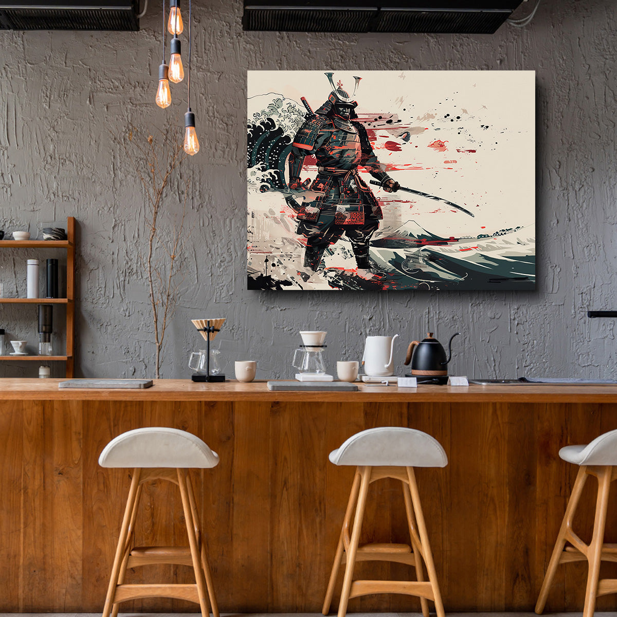 Samurai Warrior Wall Art