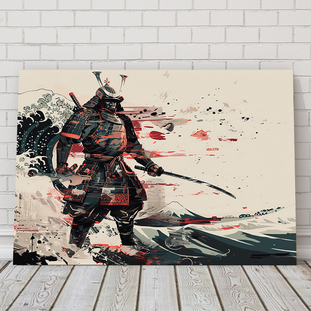 Samurai Warrior Wall Art