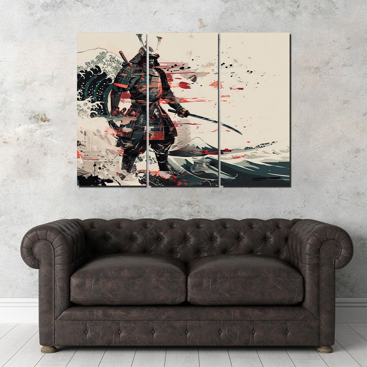 Samurai Warrior Wall Art