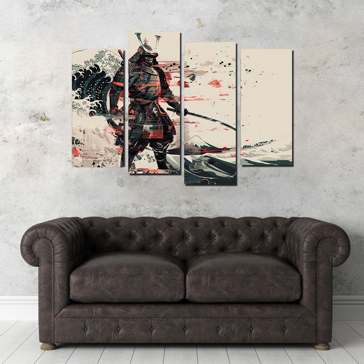 Samurai Warrior Wall Art