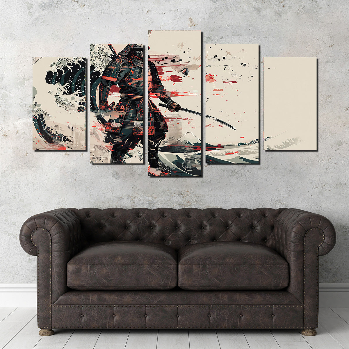 Samurai Warrior Wall Art