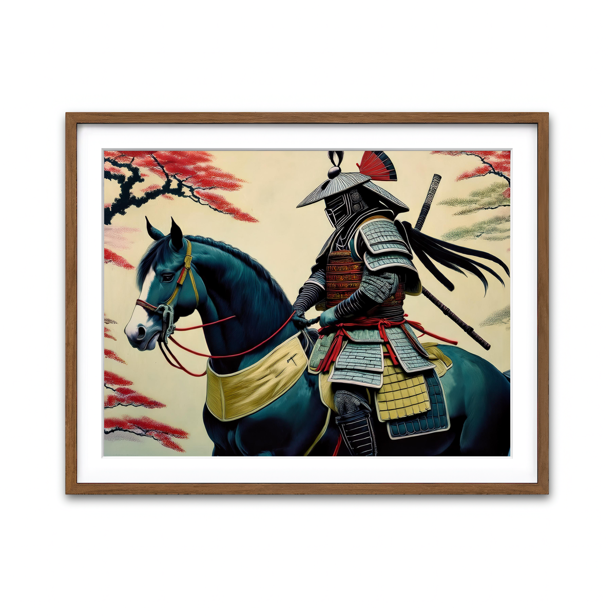 Framed Print 4x3 Walnut