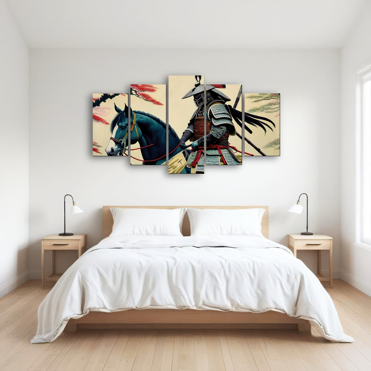 AUTO-MOCKUP ROOM | Samurai Art Horse