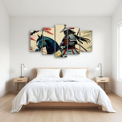 AUTO-MOCKUP ROOM | Samurai Art Horse