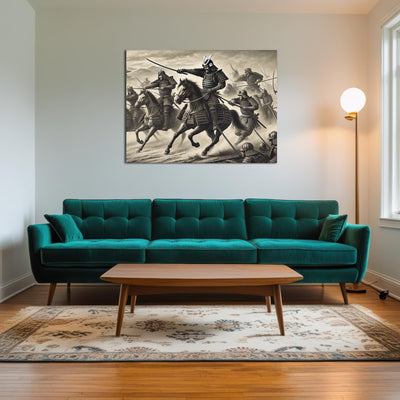 AUTO-MOCKUP ROOM | Samurai Battlefield Horses