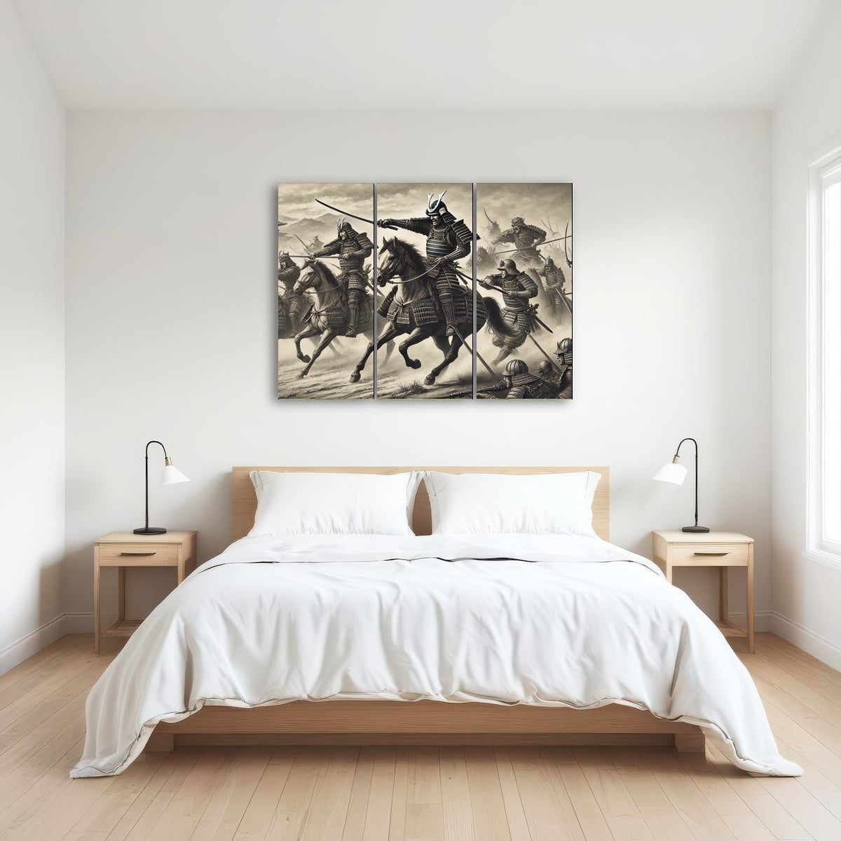AUTO-MOCKUP ROOM | Samurai Battlefield Horses