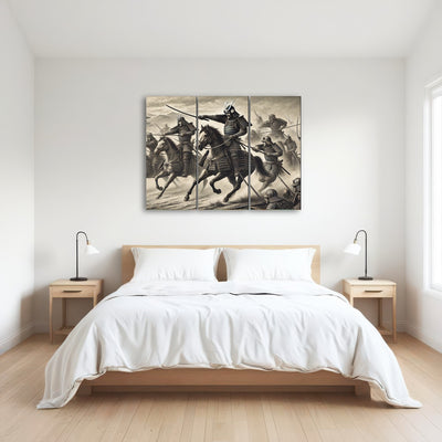 AUTO-MOCKUP ROOM | Samurai Battlefield Horses