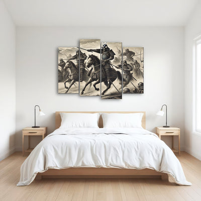 AUTO-MOCKUP ROOM | Samurai Battlefield Horses