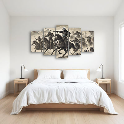 AUTO-MOCKUP ROOM | Samurai Battlefield Horses