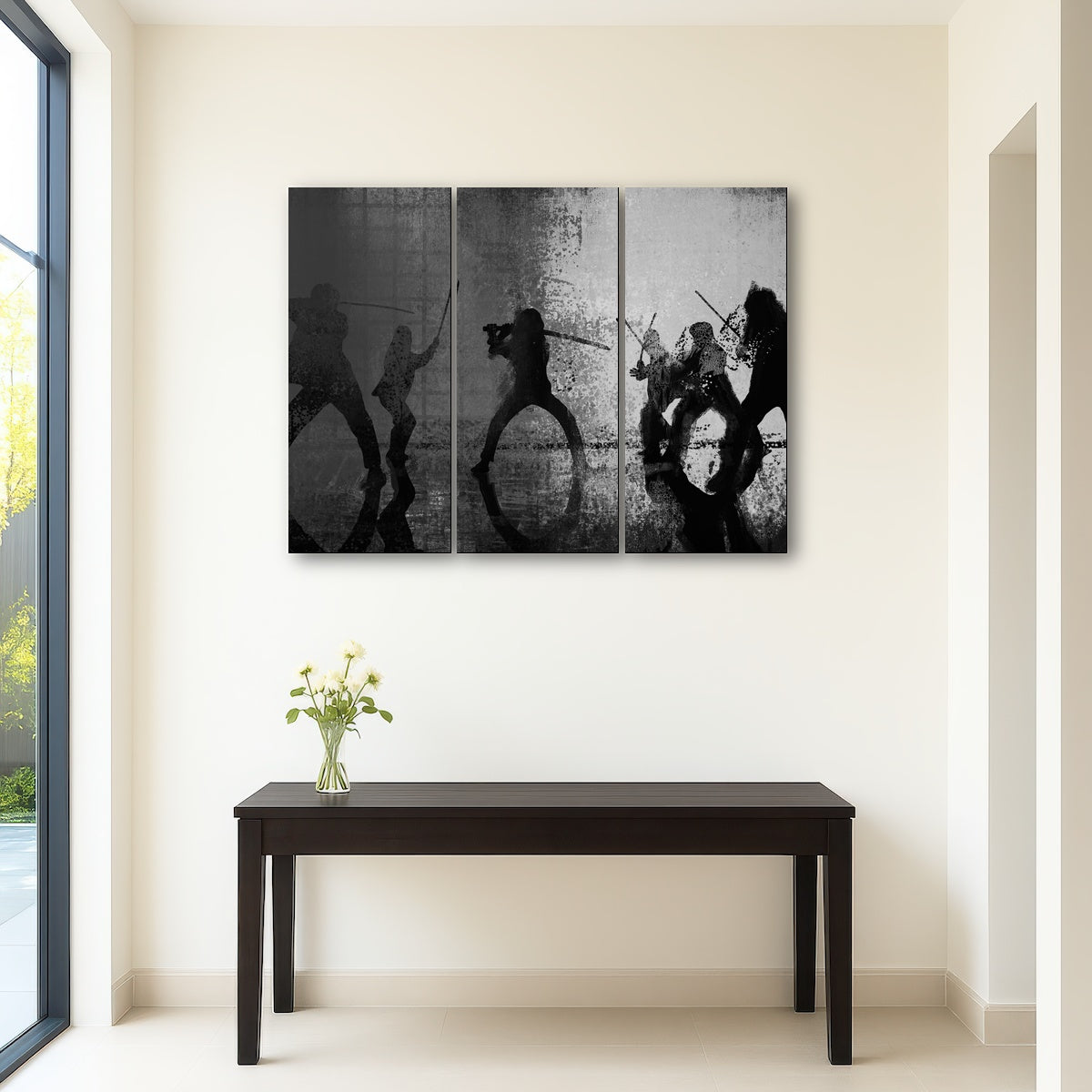 AUTO-MOCKUP ROOM | Samurai Bride in Black and White