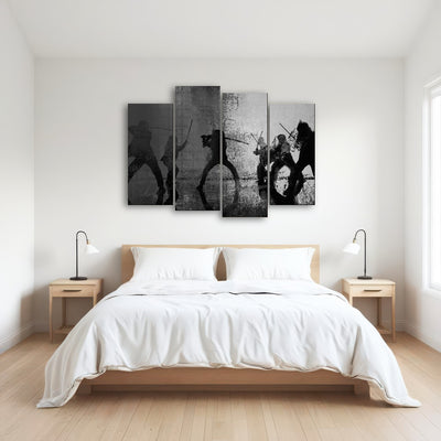 AUTO-MOCKUP ROOM | Samurai Bride in Black and White