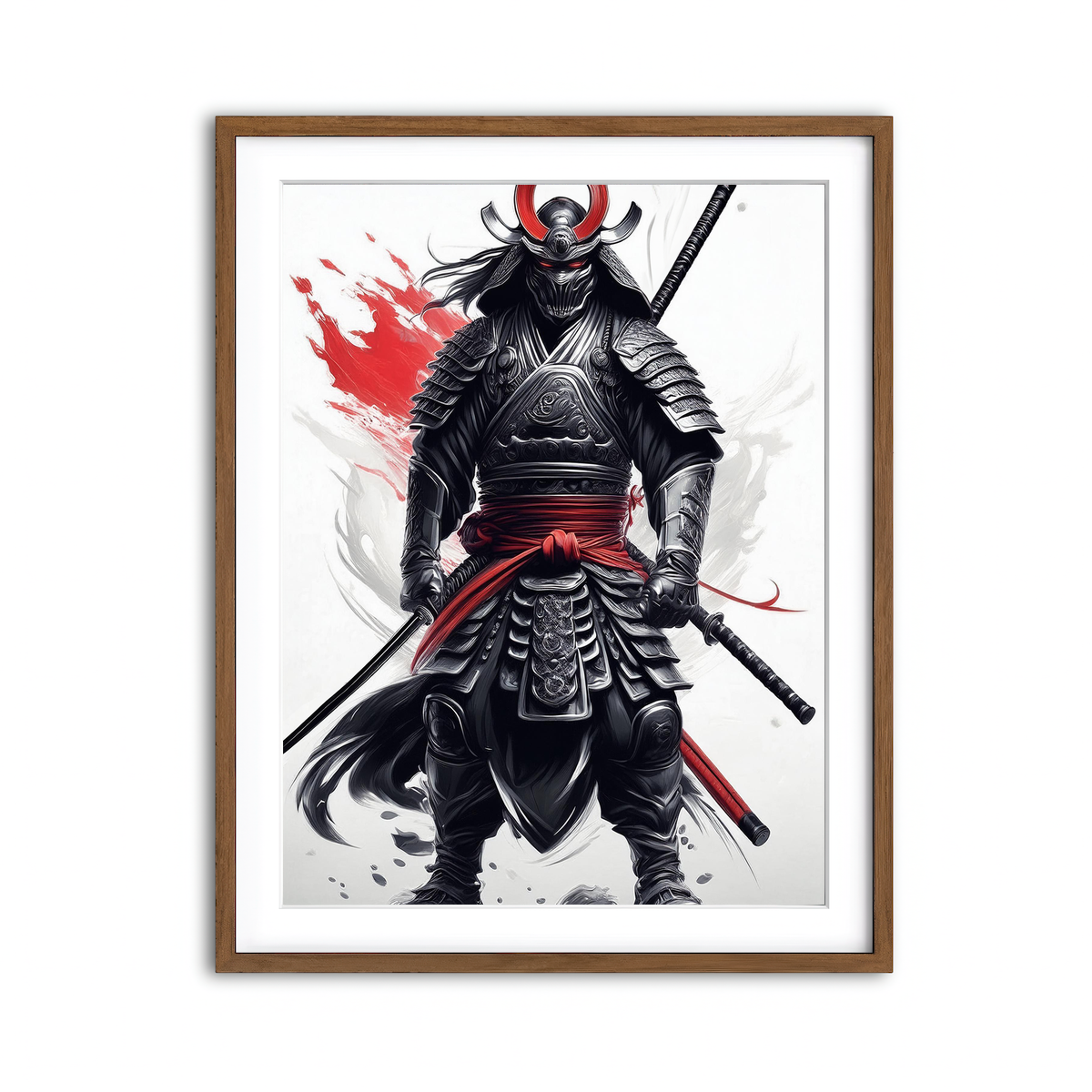 Framed Print 3x4 Walnut