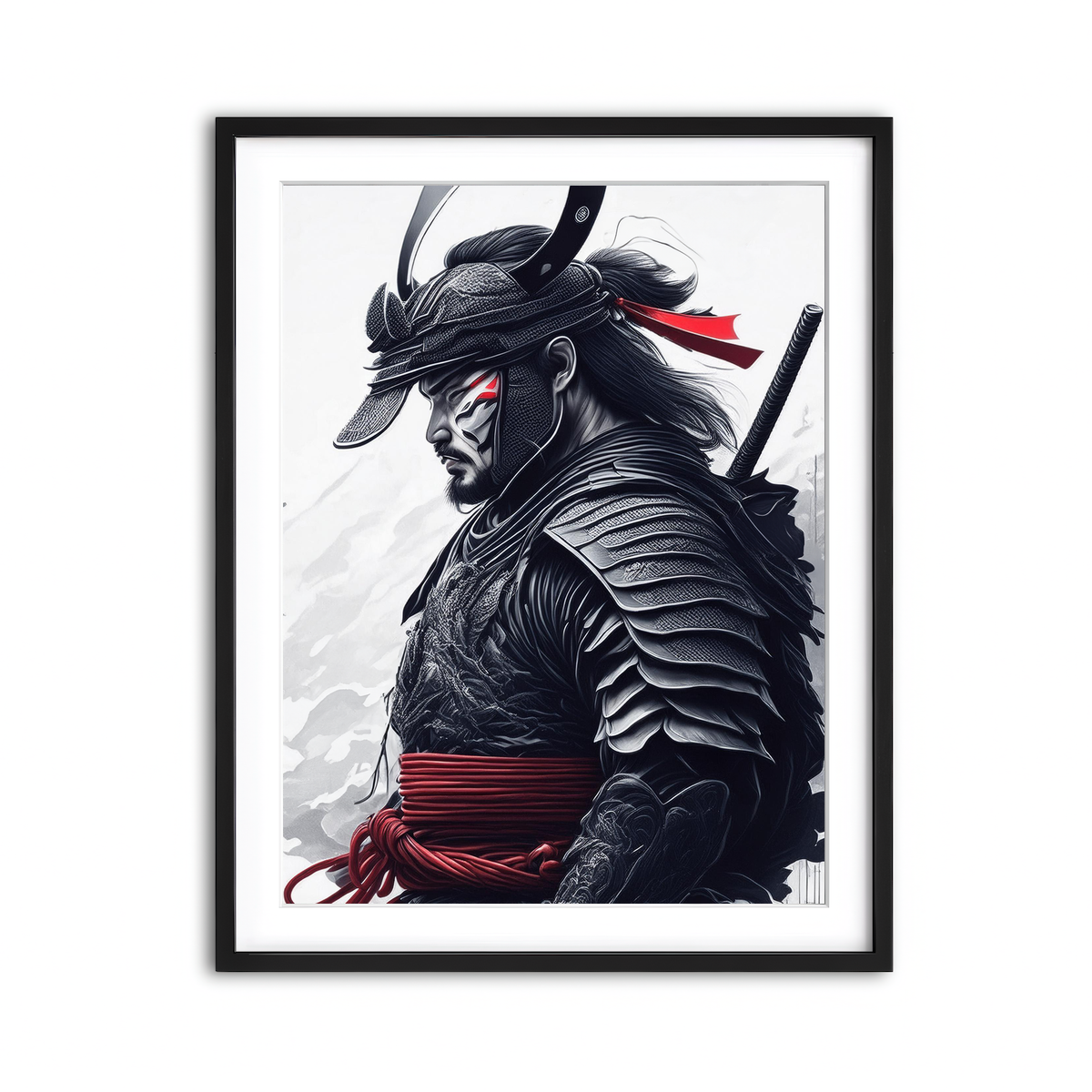 Framed Print 3x4 Black