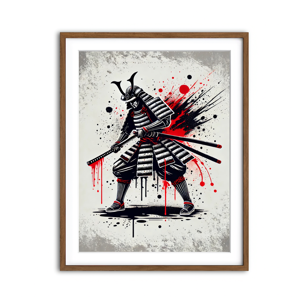 Framed Print 3x4 Walnut