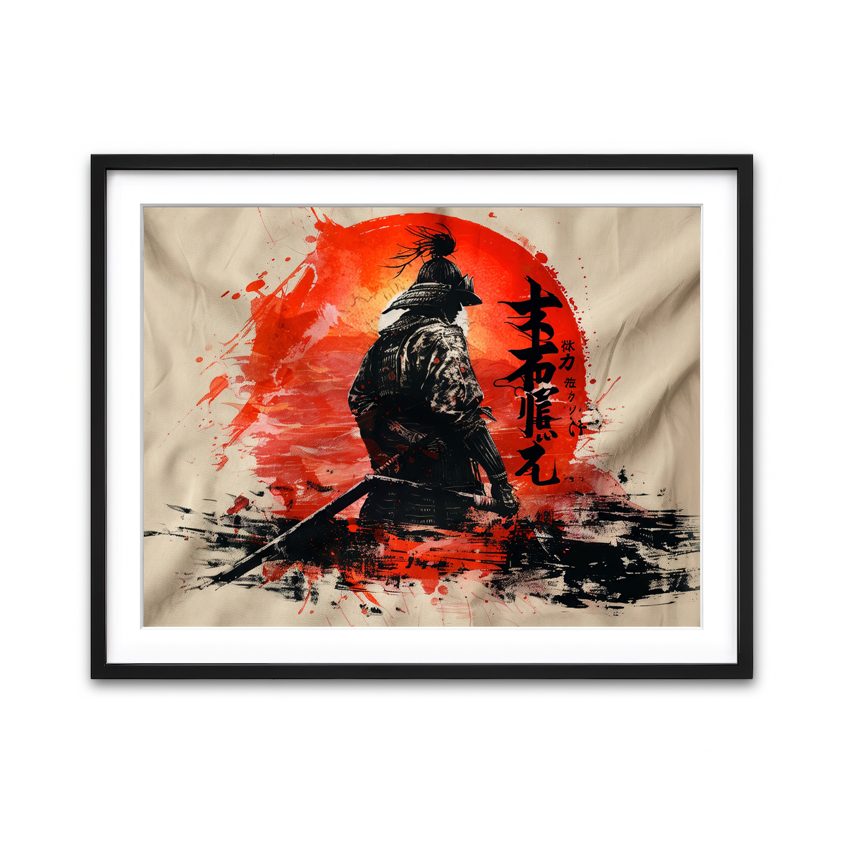 Framed Print 4x3 Black