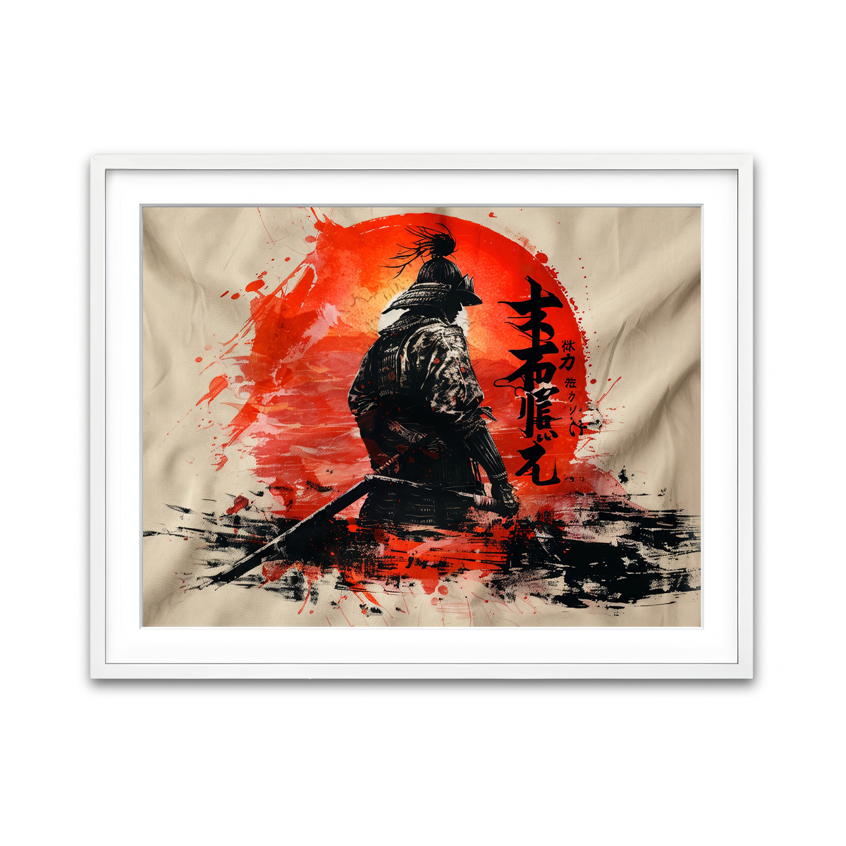 Framed Print 4x3 White