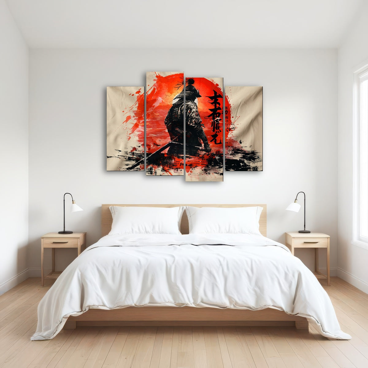 AUTO-MOCKUP ROOM | Samurai & Sun