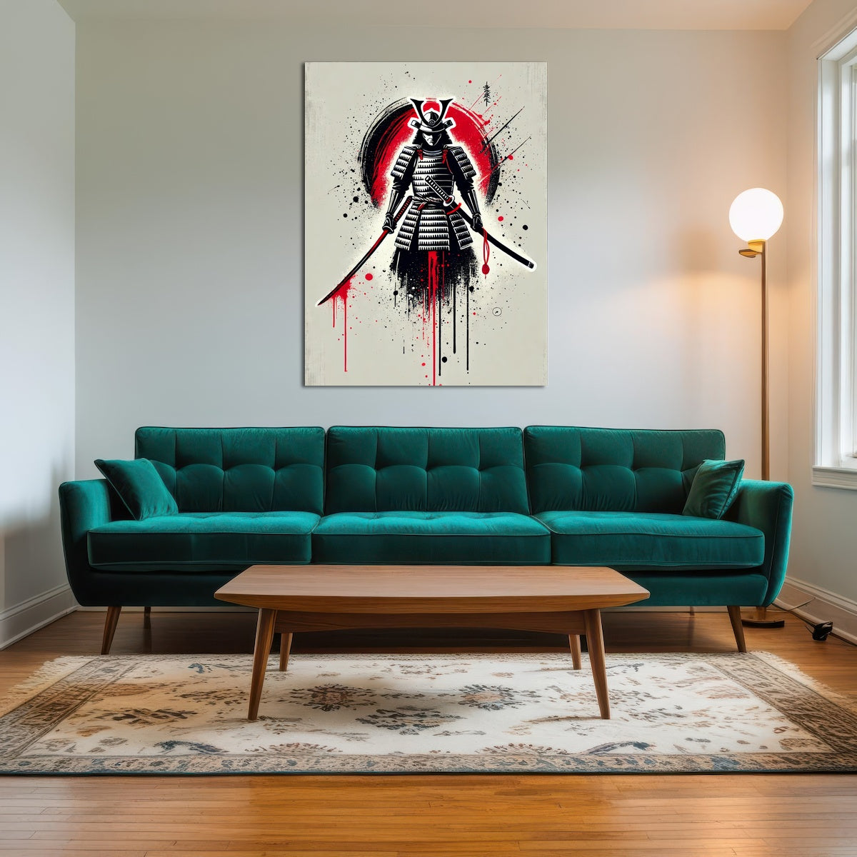 AUTO-MOCKUP ROOM | Samurai Warrior Katana