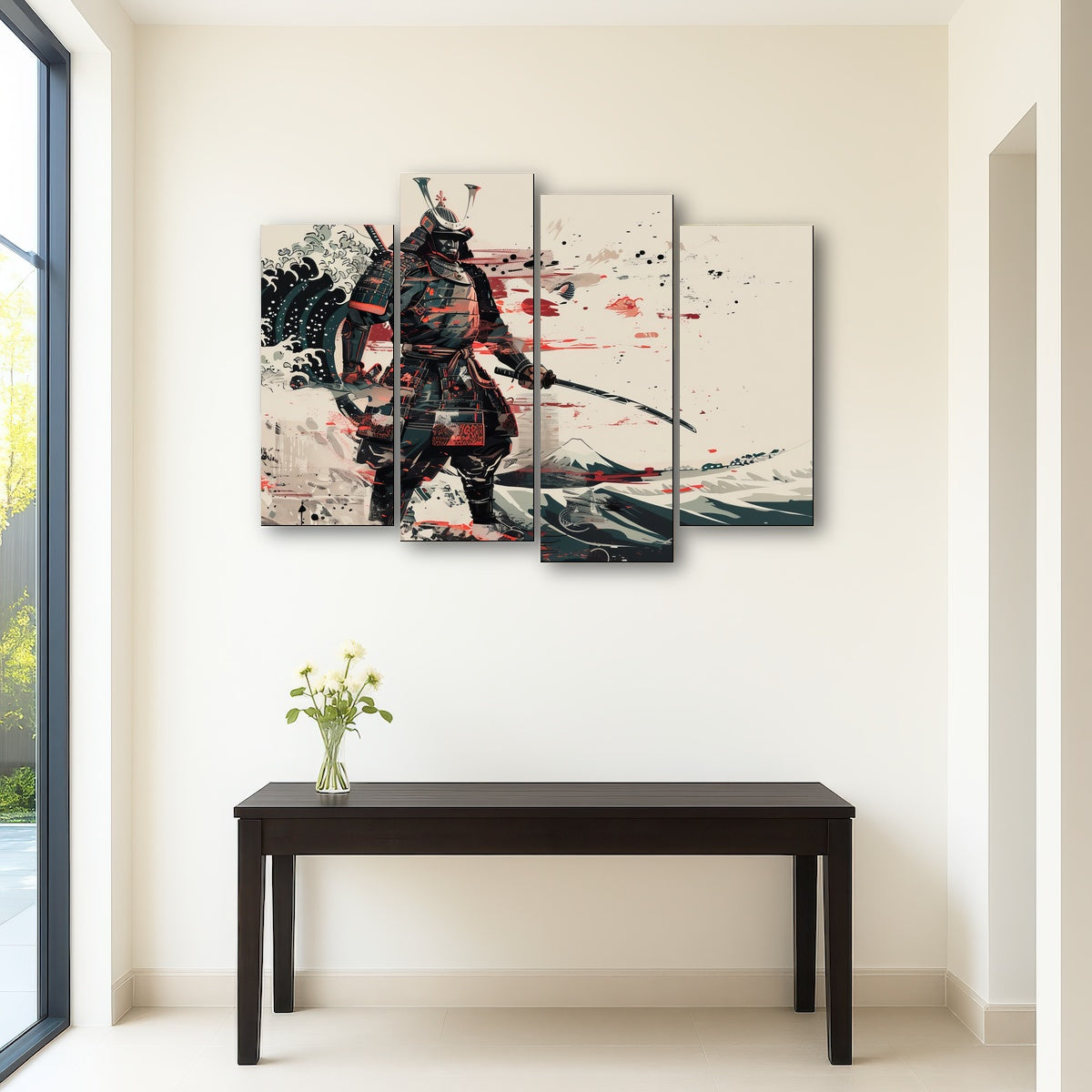 AUTO-MOCKUP ROOM | Samurai Warrior