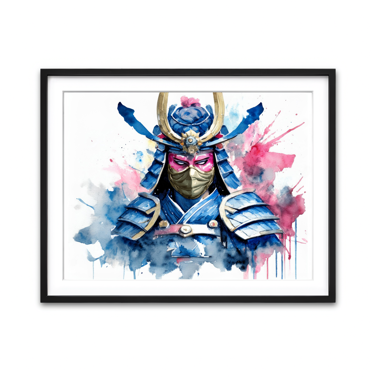 Framed Print 4x3 Black