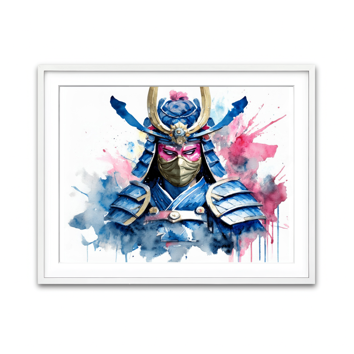 Framed Print 4x3 White