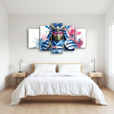 AUTO-MOCKUP ROOM | Samurai Watercolor Masked