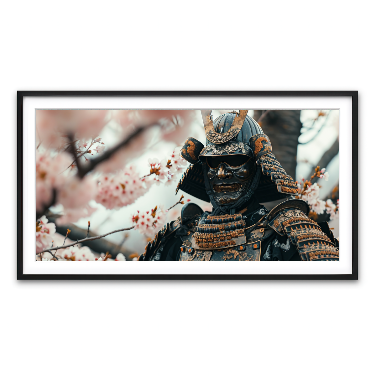 Framed Print 2x1 Black