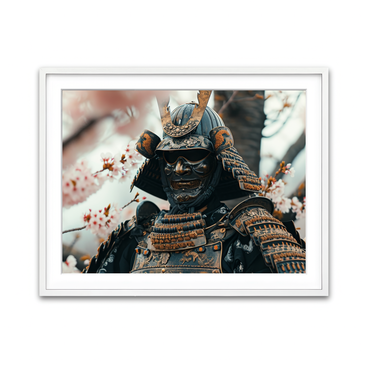 Framed Print 4x3 White