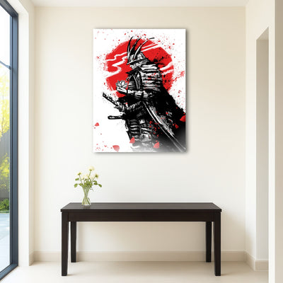 AUTO-MOCKUP ROOM | Samurai in armor and helmet