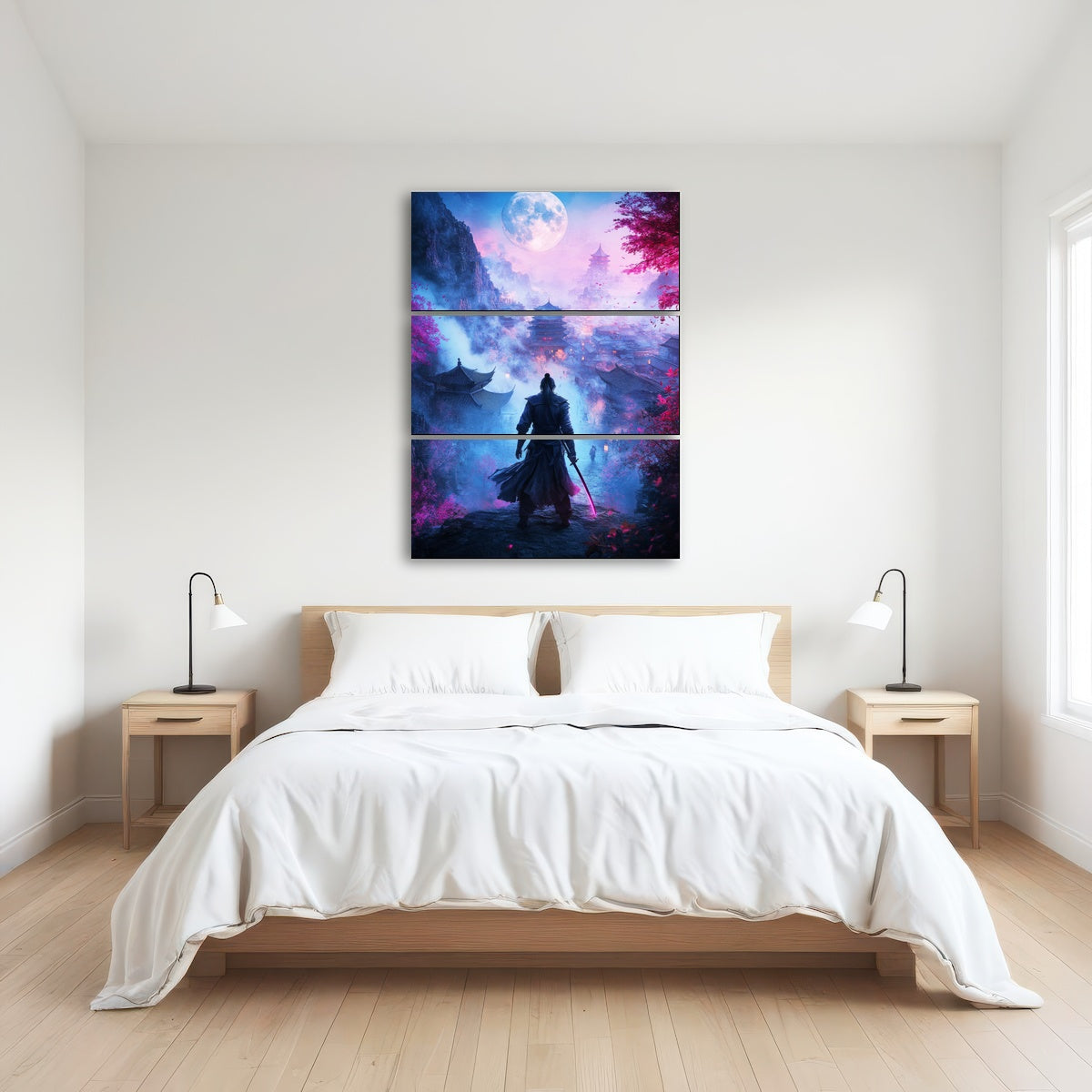 AUTO-MOCKUP ROOM | Samurai warrior after battle