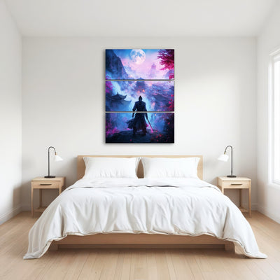 AUTO-MOCKUP ROOM | Samurai warrior after battle