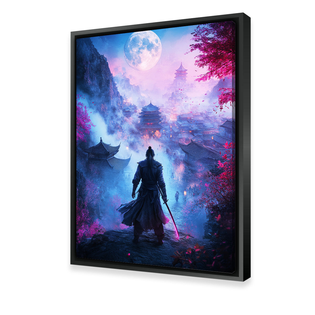 Samurai Warrior After Battle Wall Art