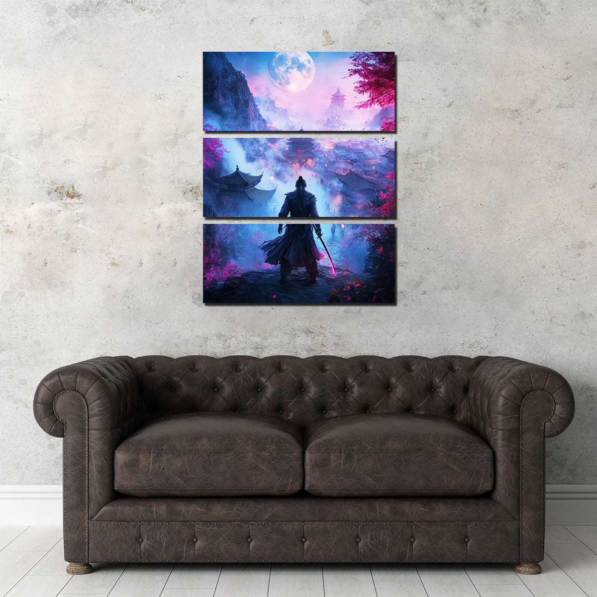 Samurai Warrior After Battle Wall Art