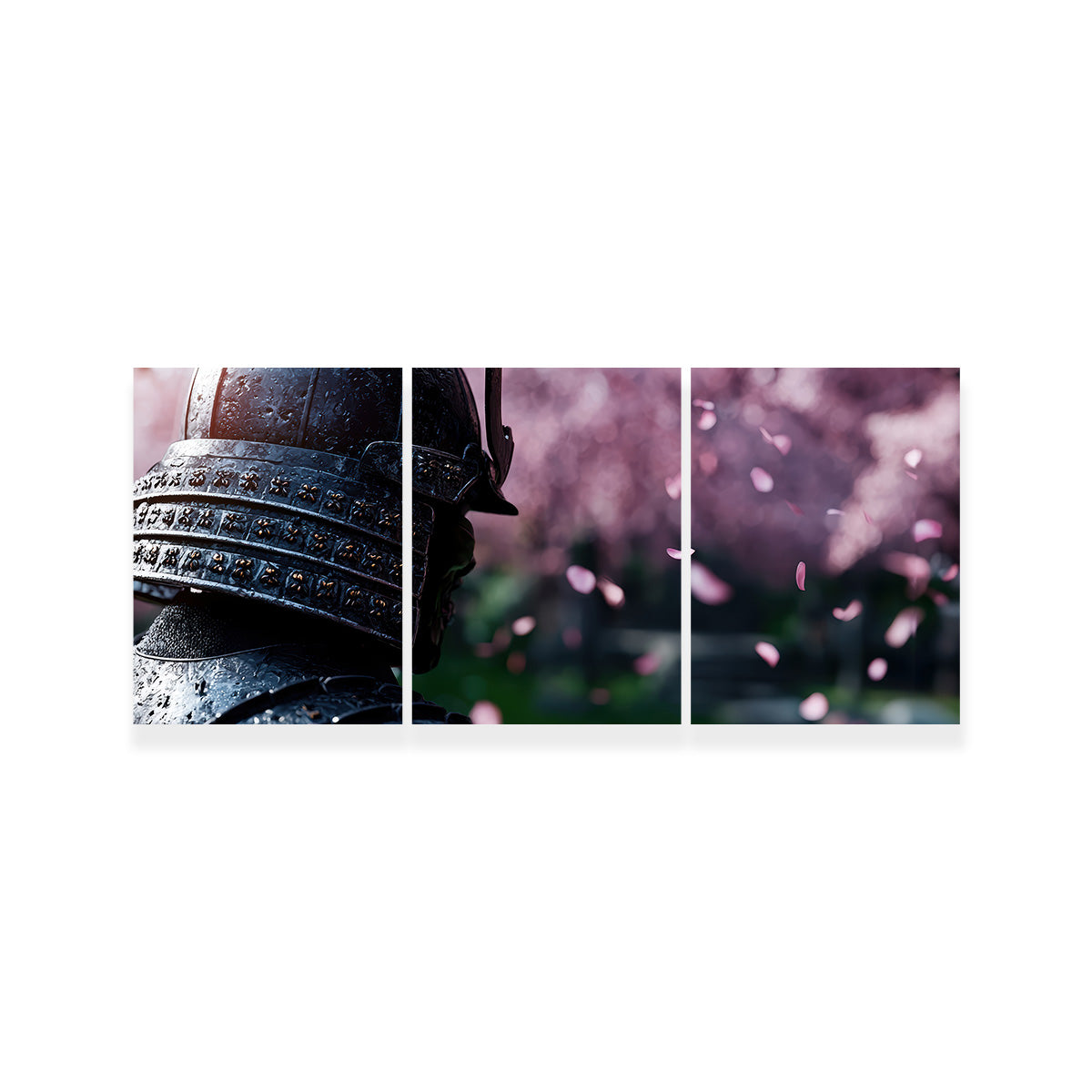 Samurai Warrior Helmet Wall Art
