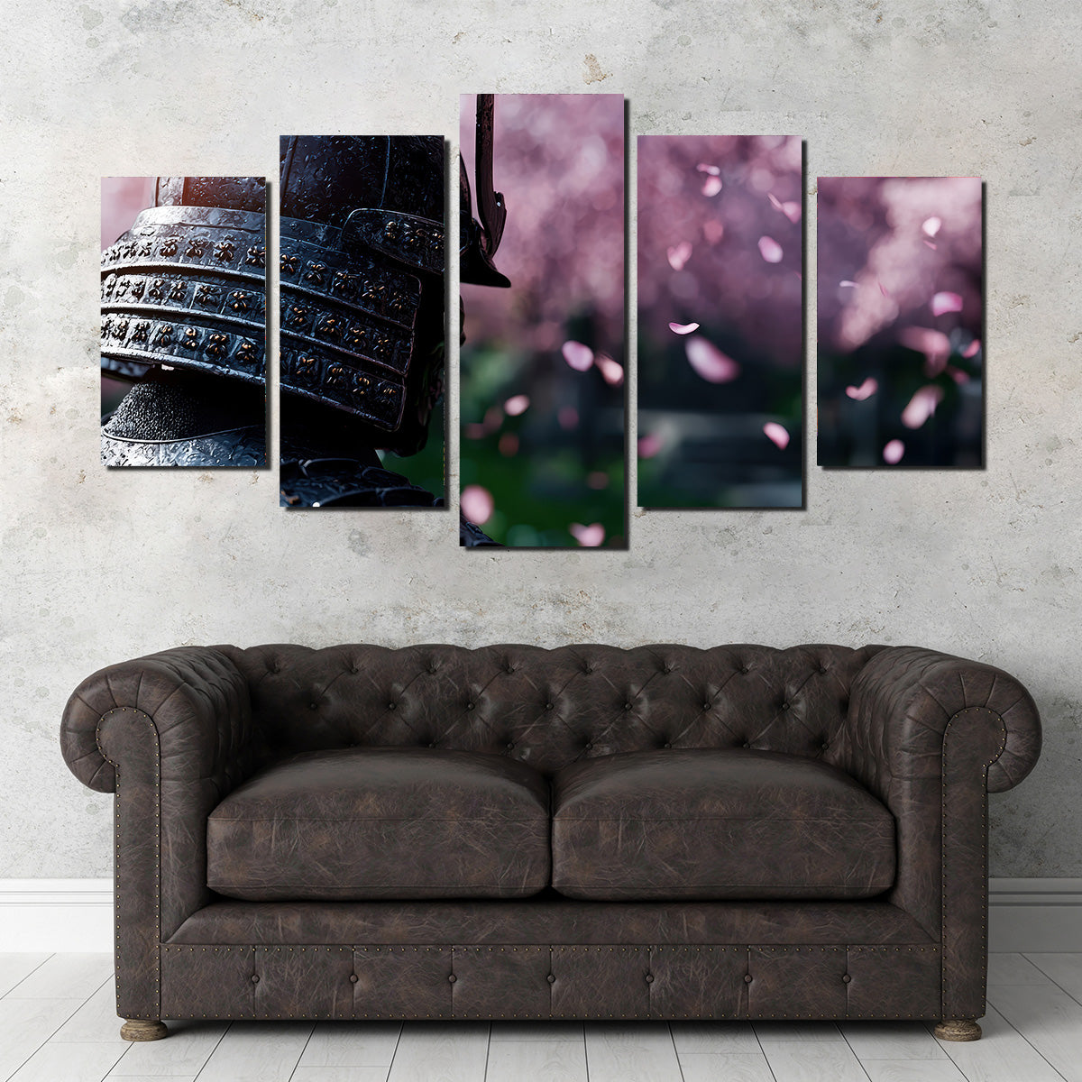 Samurai Warrior Helmet Wall Art