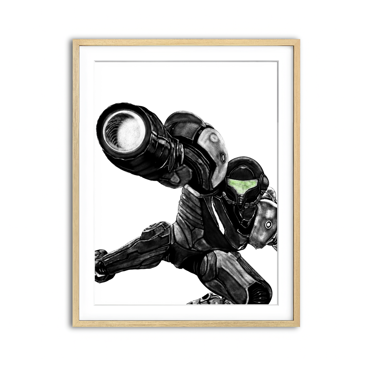 Framed Print 3x4 Natural